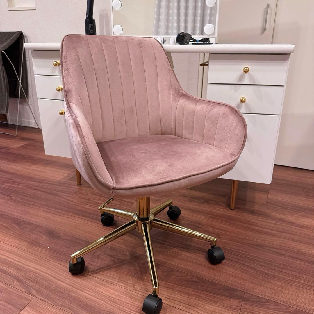 【Francfranc】エルドラド デスクチェア ピンク