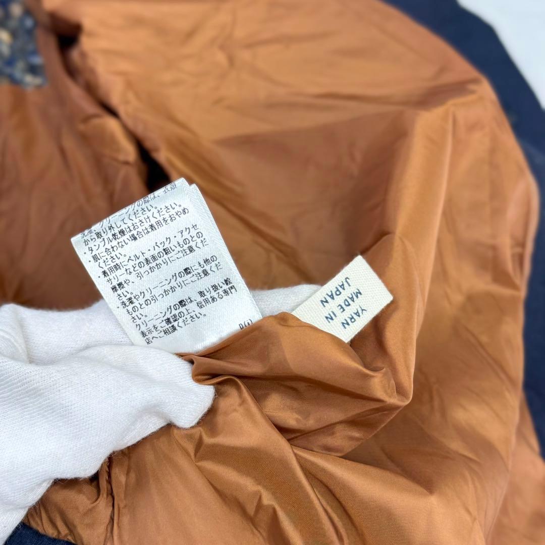 パラスパレス インディゴ コットン ダウンジャケット サイズ0