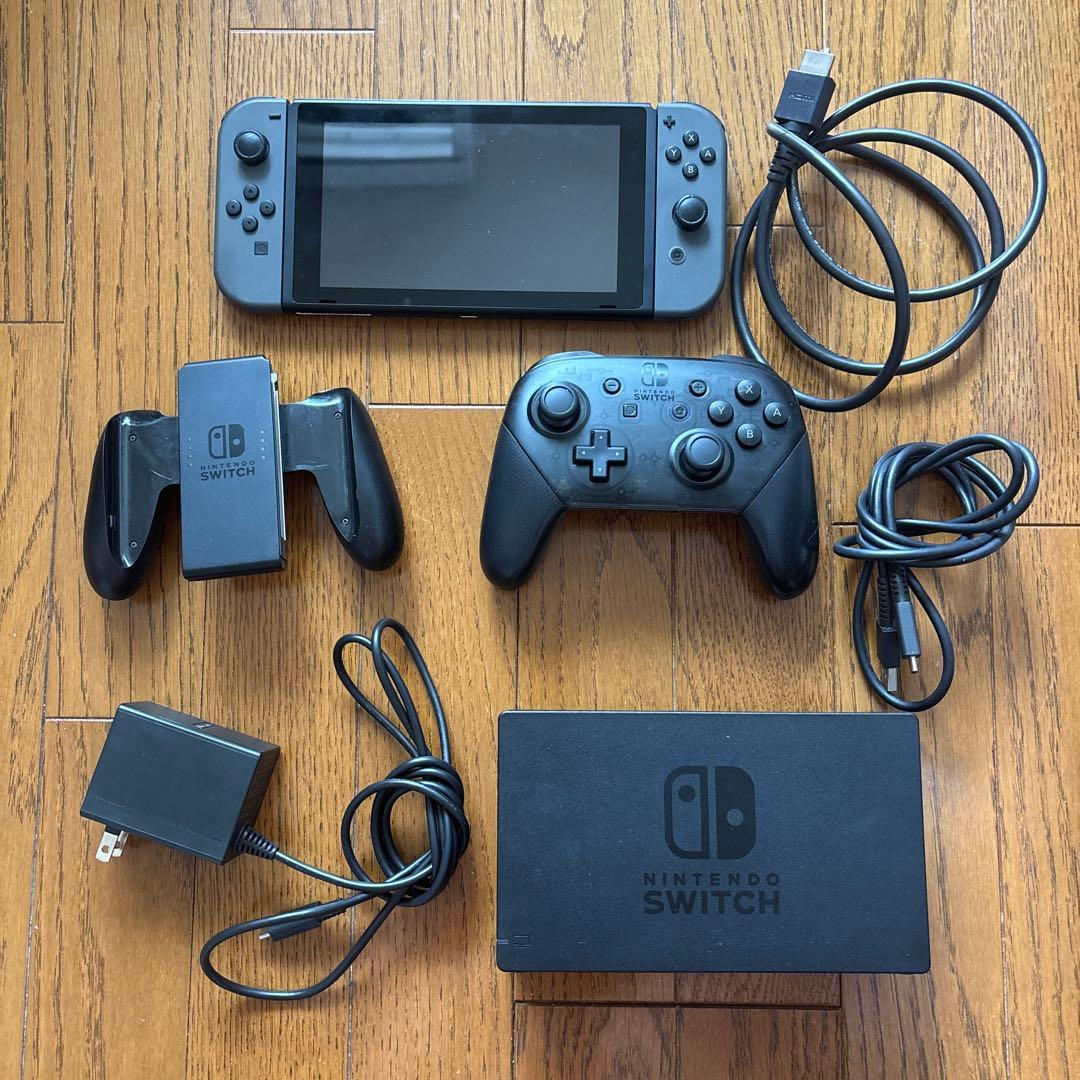 Nintendo Switch ニンテンドースイッチ 本体 プロコン付き