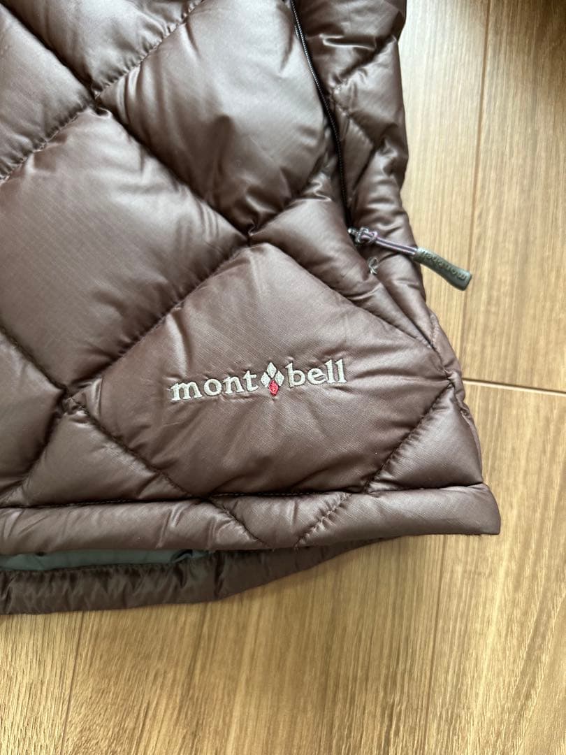 mont-bell ブラウン ダウンジャケット