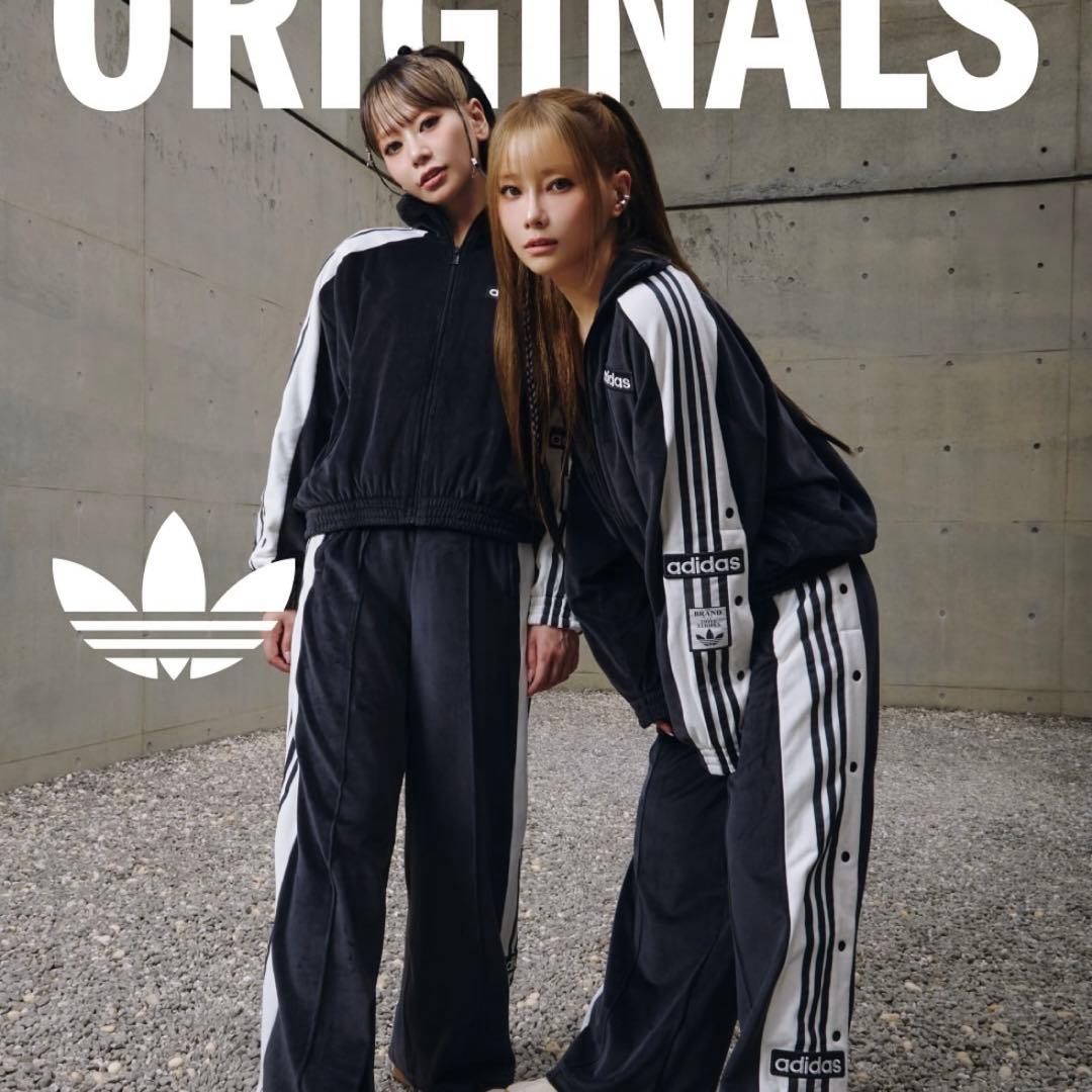 adidas アディダス　アディブレイク ベロア トラックトップ ジャケット