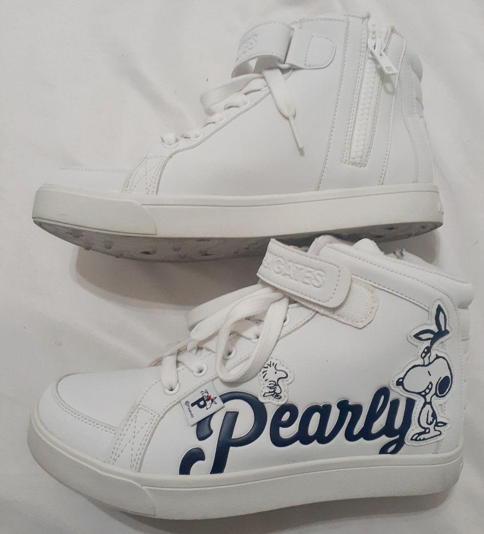 PEARLY GATES × SNOOPY コラボ レディース ゴルフシューズ