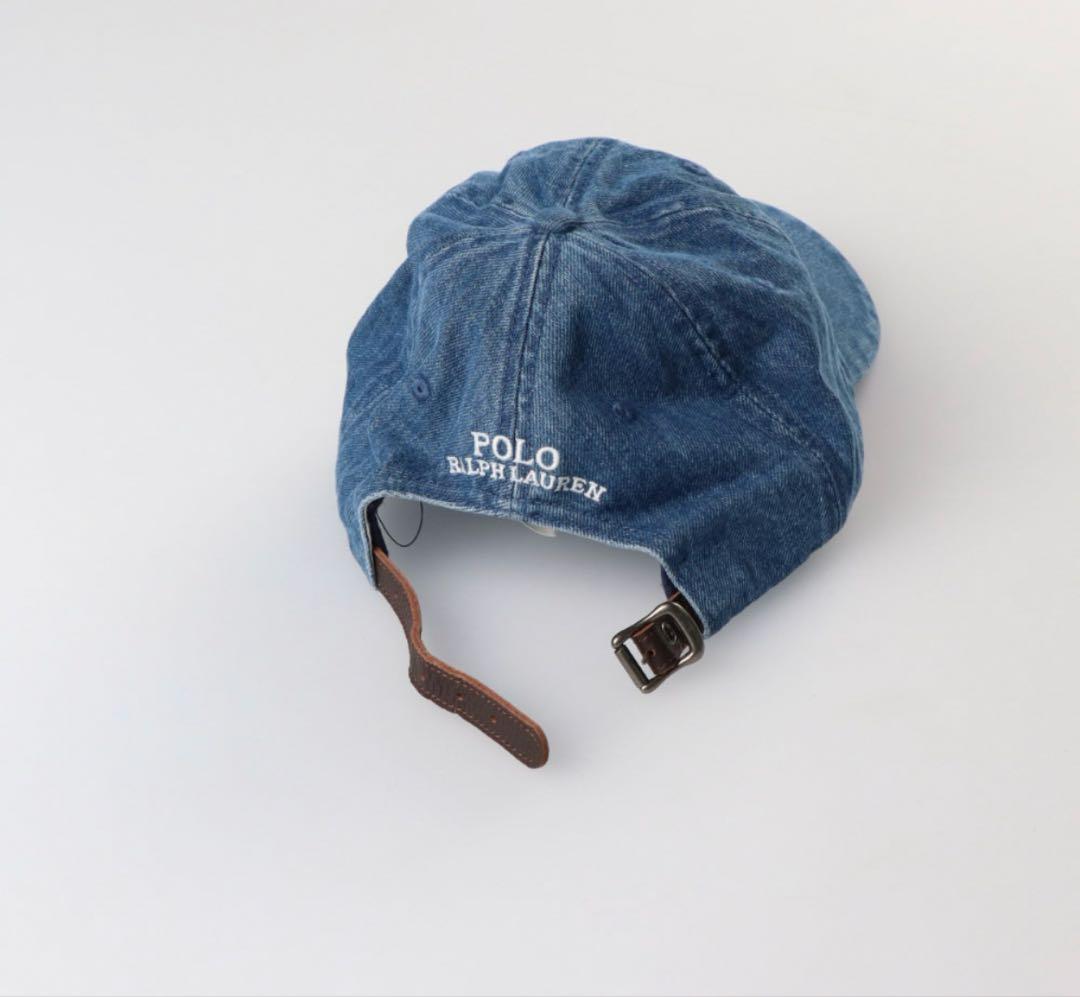 未使用POLO RALPH LAUREN ポロ ラルフ ローレン　デニムキャップ