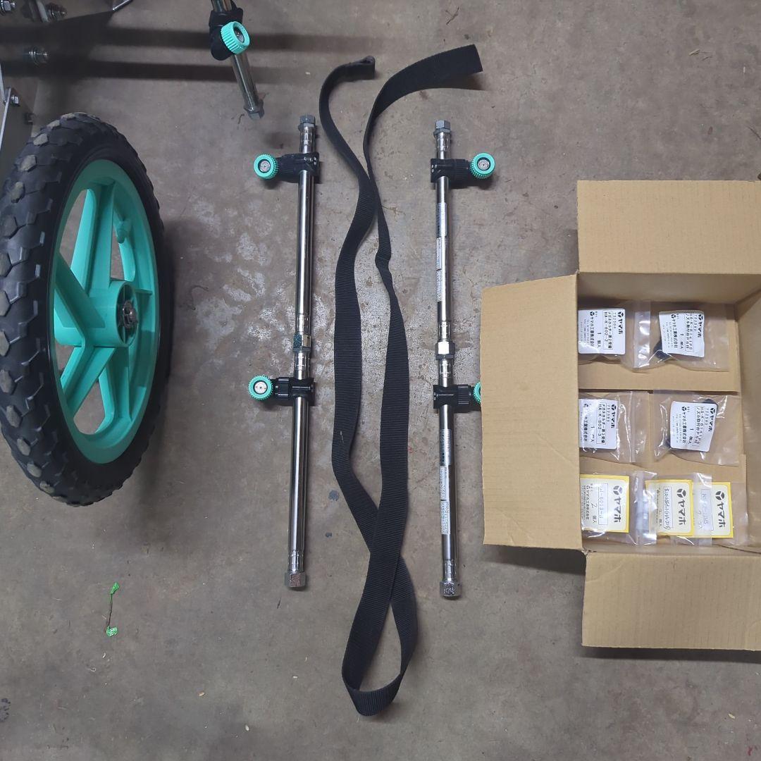 園芸用車輪付き器具 大きなホイール