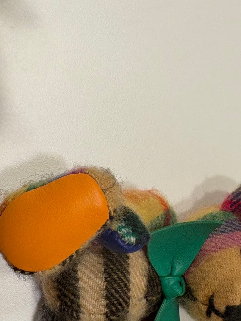 美品⭐︎Burberry クマ型キーホルダー　バーバリー　チェック柄