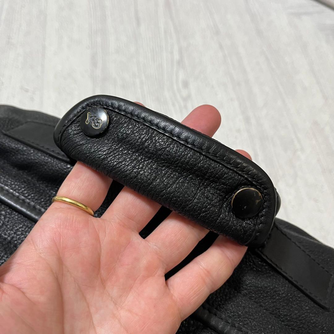 希少 Y-3 ワイスリー LUX MESSENGER BAG 3WAY レザー
