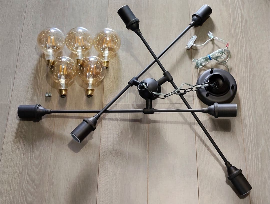 オーデリック OC257049LC1 シャンデリア ヴィンテージ調 天井照明