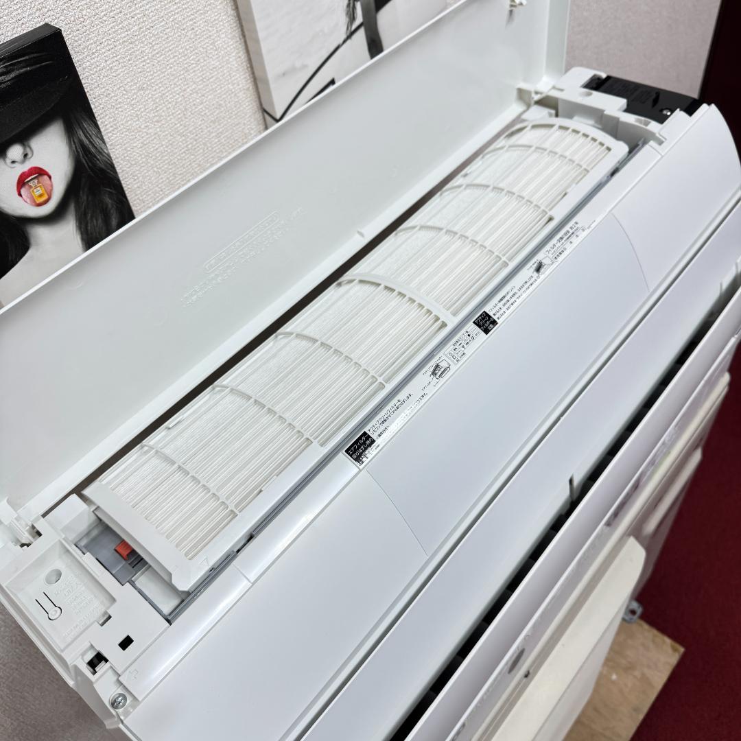 東京23区送料無料　美品パナソニック2.2kw　6畳用エアコン　分解清掃済み
