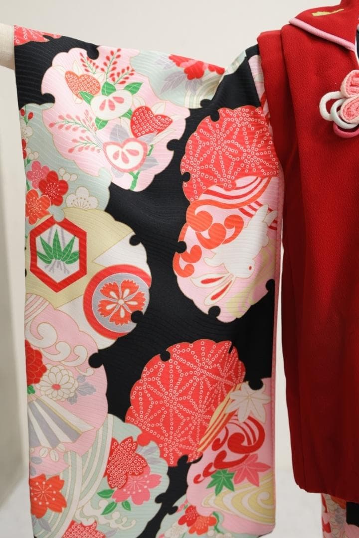 七五三　三歳　着物