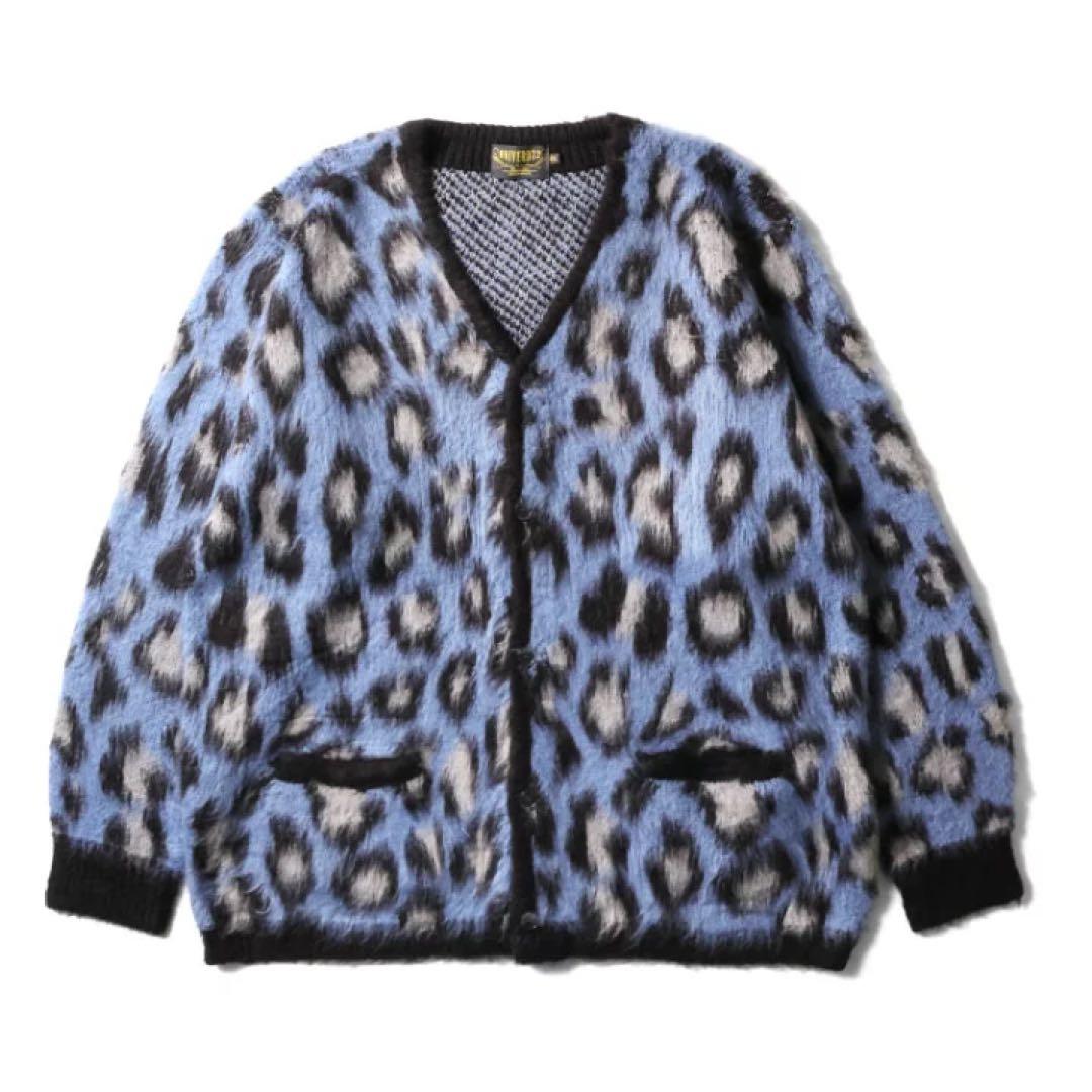 coi_yu 【L】モヘア タッチ カーディガン レオパード 豹柄2点