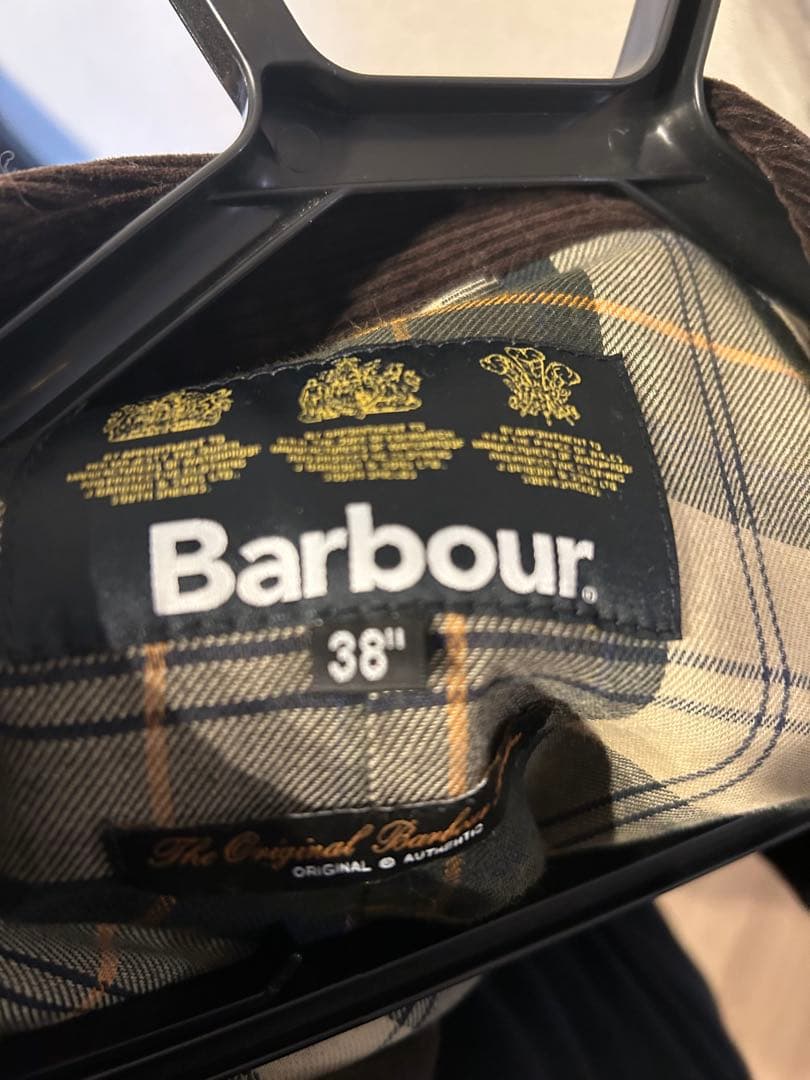 別注　barbour l'echoppe オイルドバルカラーコート