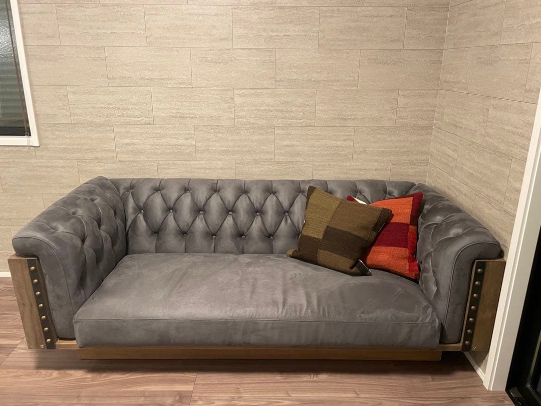 東馬 TOHMA プーリー 3Pソファ｜モデルハウス展示品｜2/28以降発送