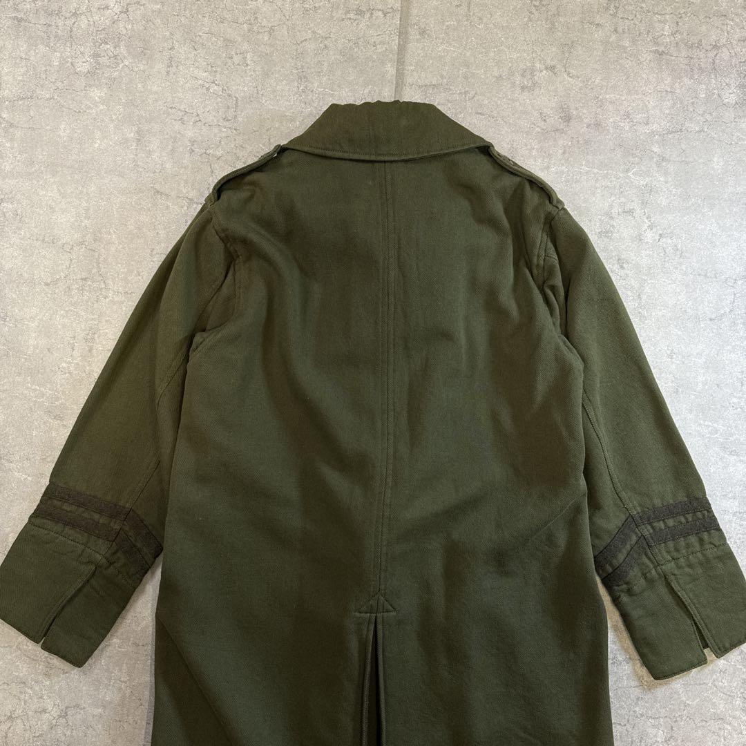 イロコイ 希少/メルトンPコート/ミリタリーコート/カーキ/裏起毛 カツラギ ２