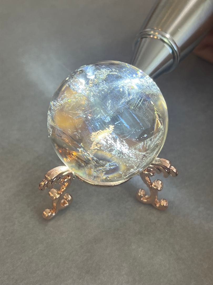 【高品質】シトリン　スフィア　4.2cm