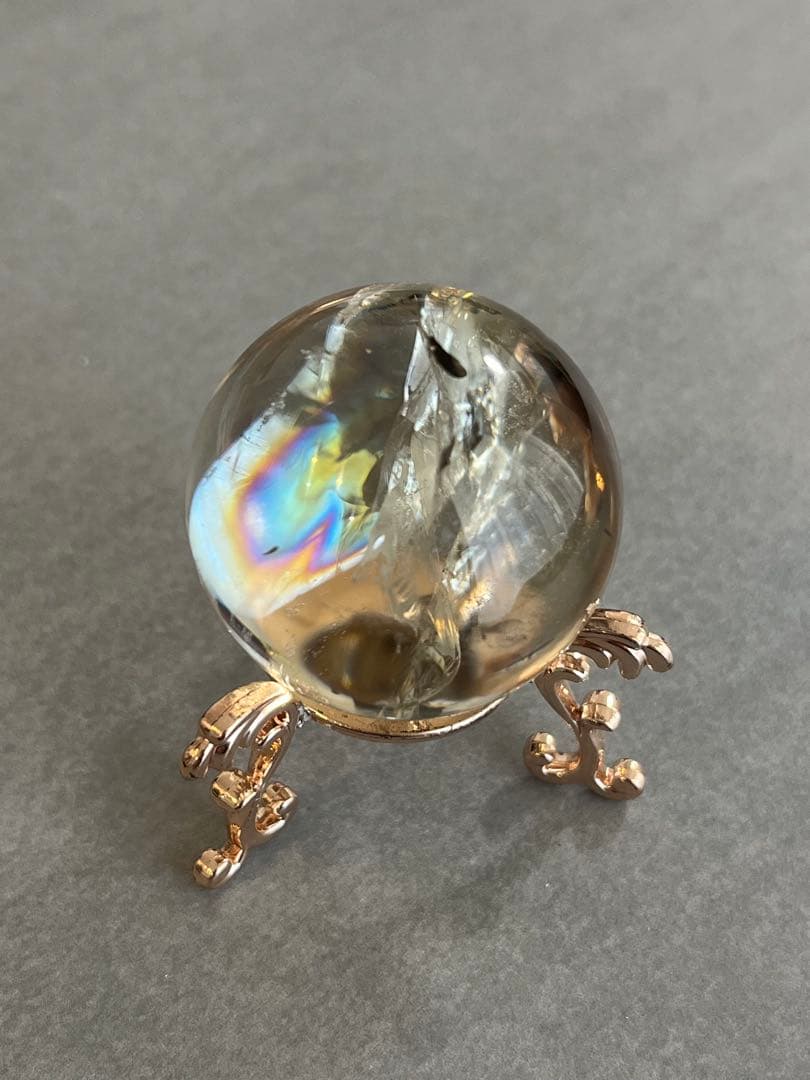 【高品質】シトリン　スフィア　4.2cm