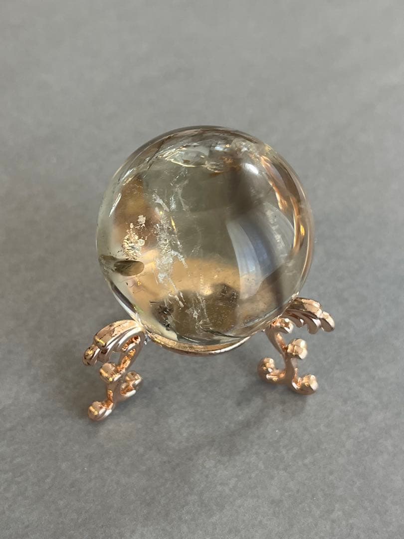 【高品質】シトリン　スフィア　4.2cm