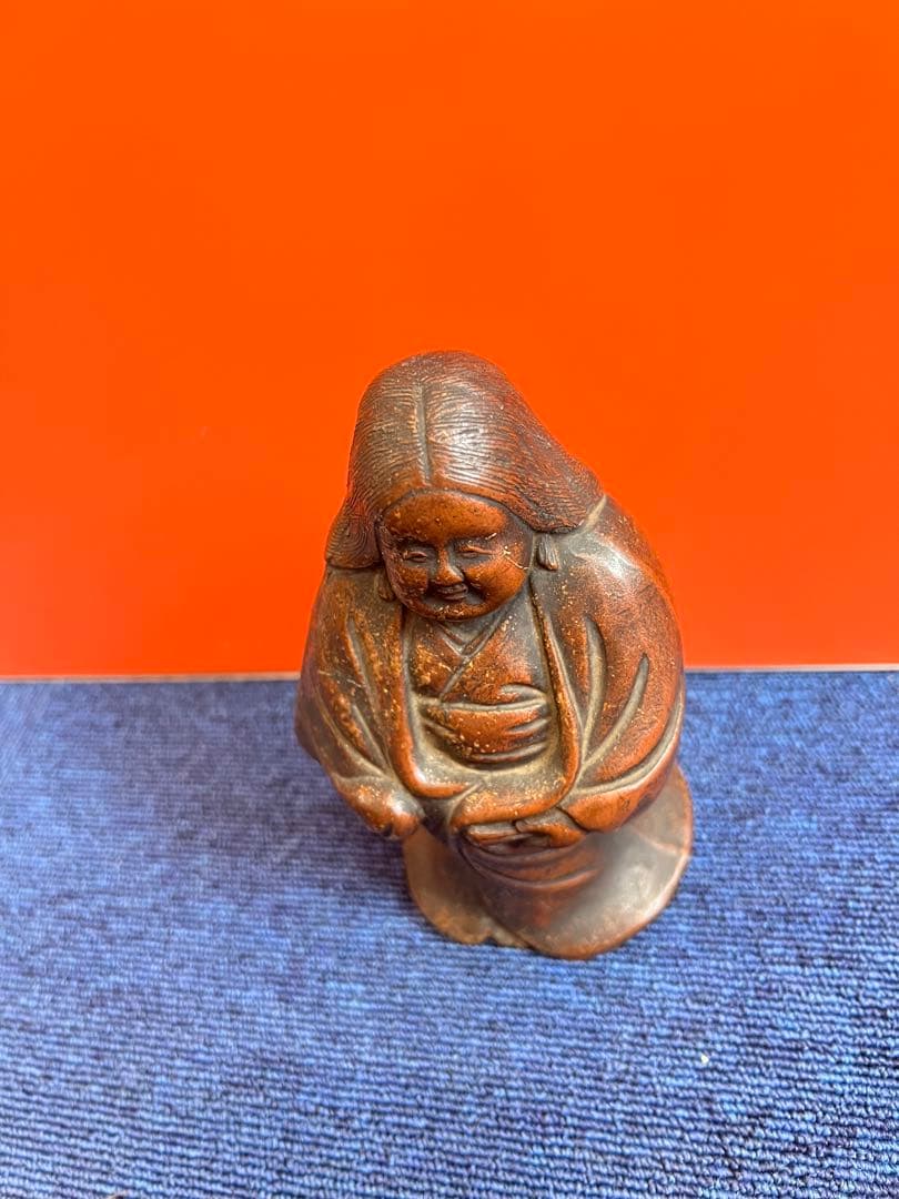 1152  お多福 おたふく 招福 縁起物 置物