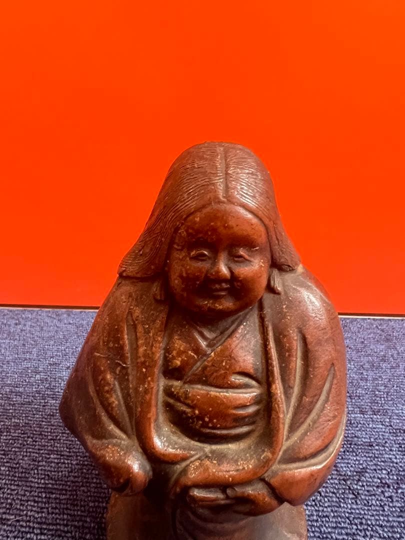 1152  お多福 おたふく 招福 縁起物 置物