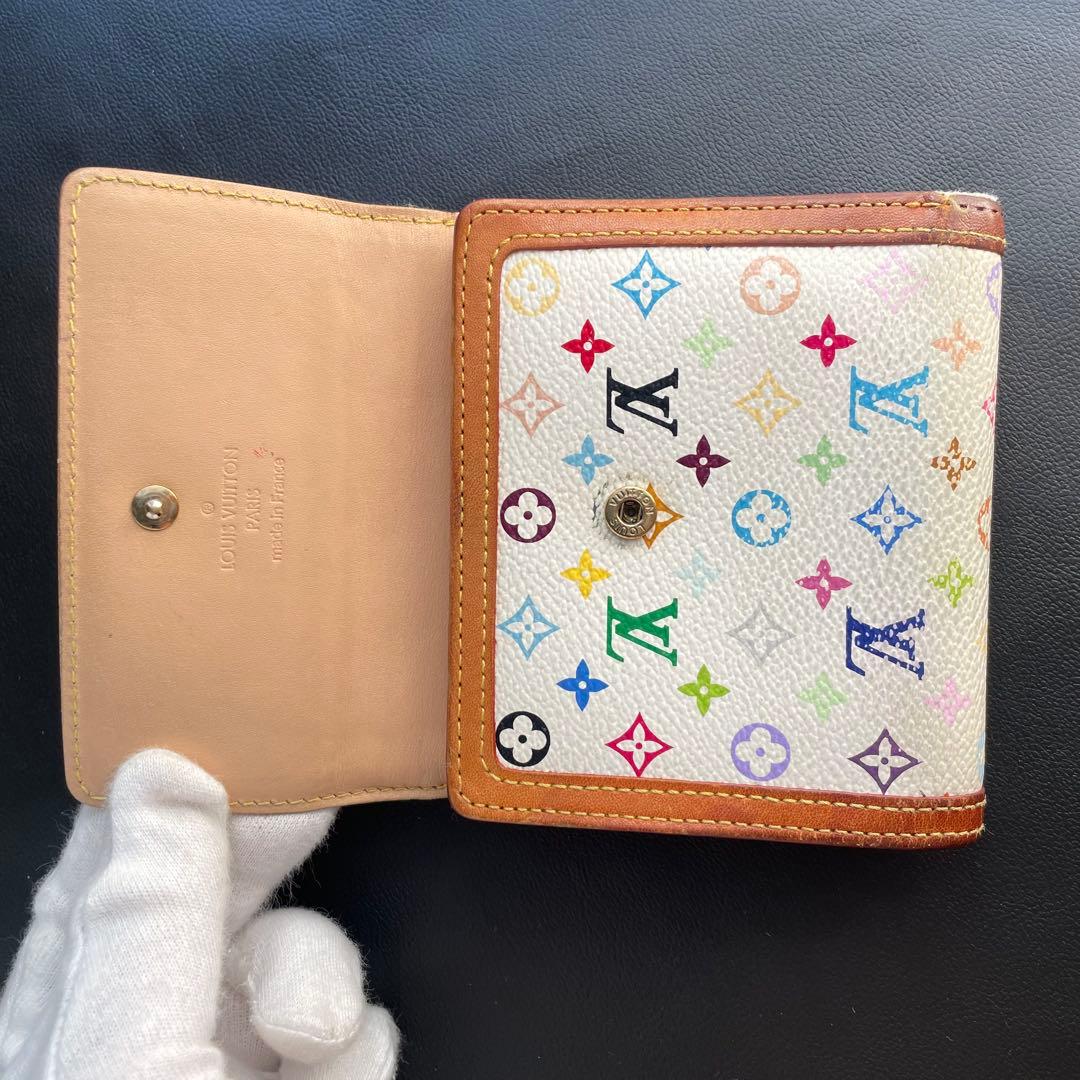 Louis Vuitton モノグラム・マルチカラー 二つ折り財布