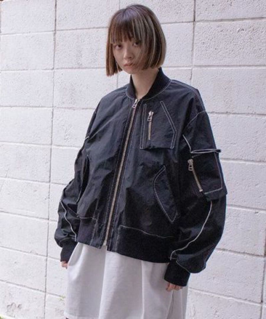 【完売品】BALMUNG MA-1 ブラック 23AW10 バルムング