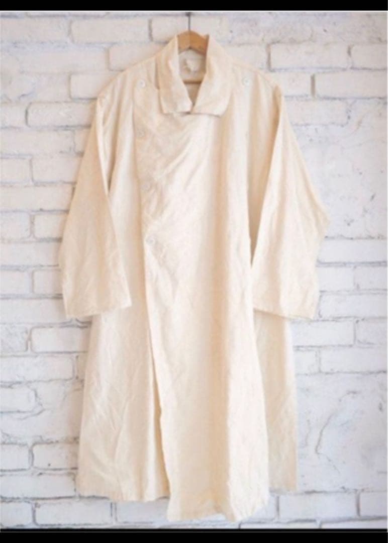 DEADSTOCK フランス軍 リネン ホスピタルコート