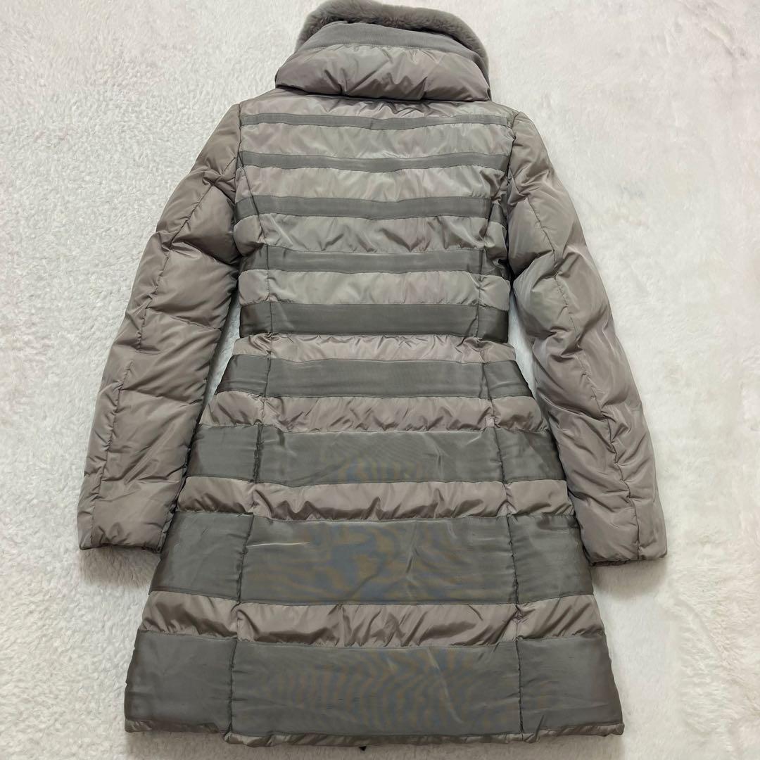 モンクレール✨シャルミーユ ラビットファー 2way Aライン ダウンコート