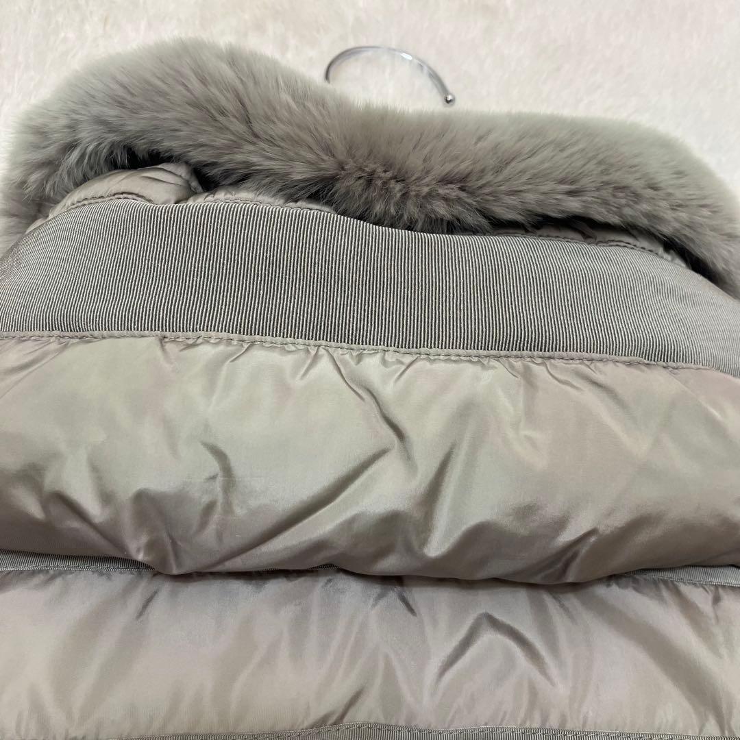 モンクレール✨シャルミーユ ラビットファー 2way Aライン ダウンコート