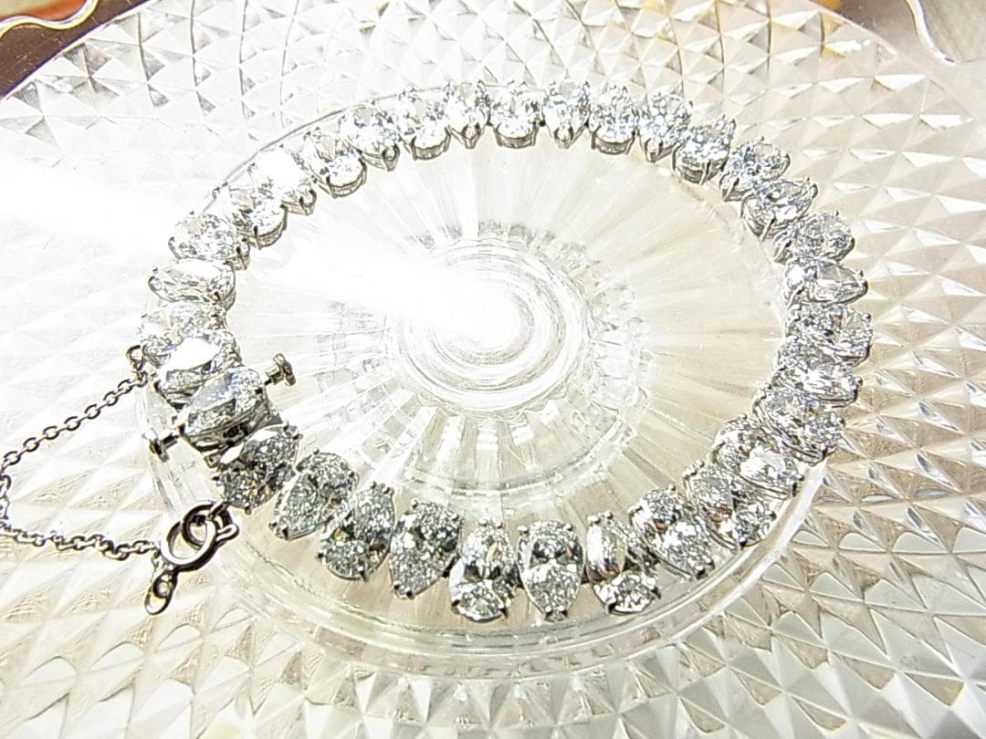 正規美品SWAROVSKIスワロフスキーMilleniaミレニアブレスレット