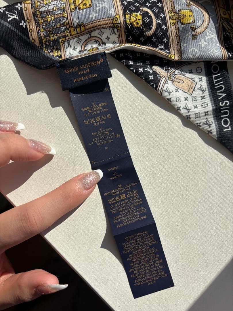 LOUIS VUITTON ヴィトン スカーフ 箱無し