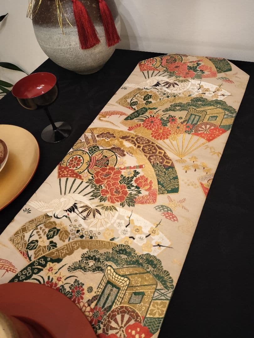 A932高級‼️ひな祭り‼️花嫁衣装帯‼️1ｍ95cm