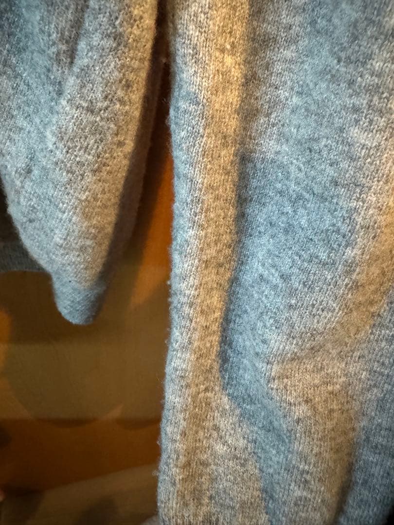 PLAY Comme des Garçons グレー カーディガン XL