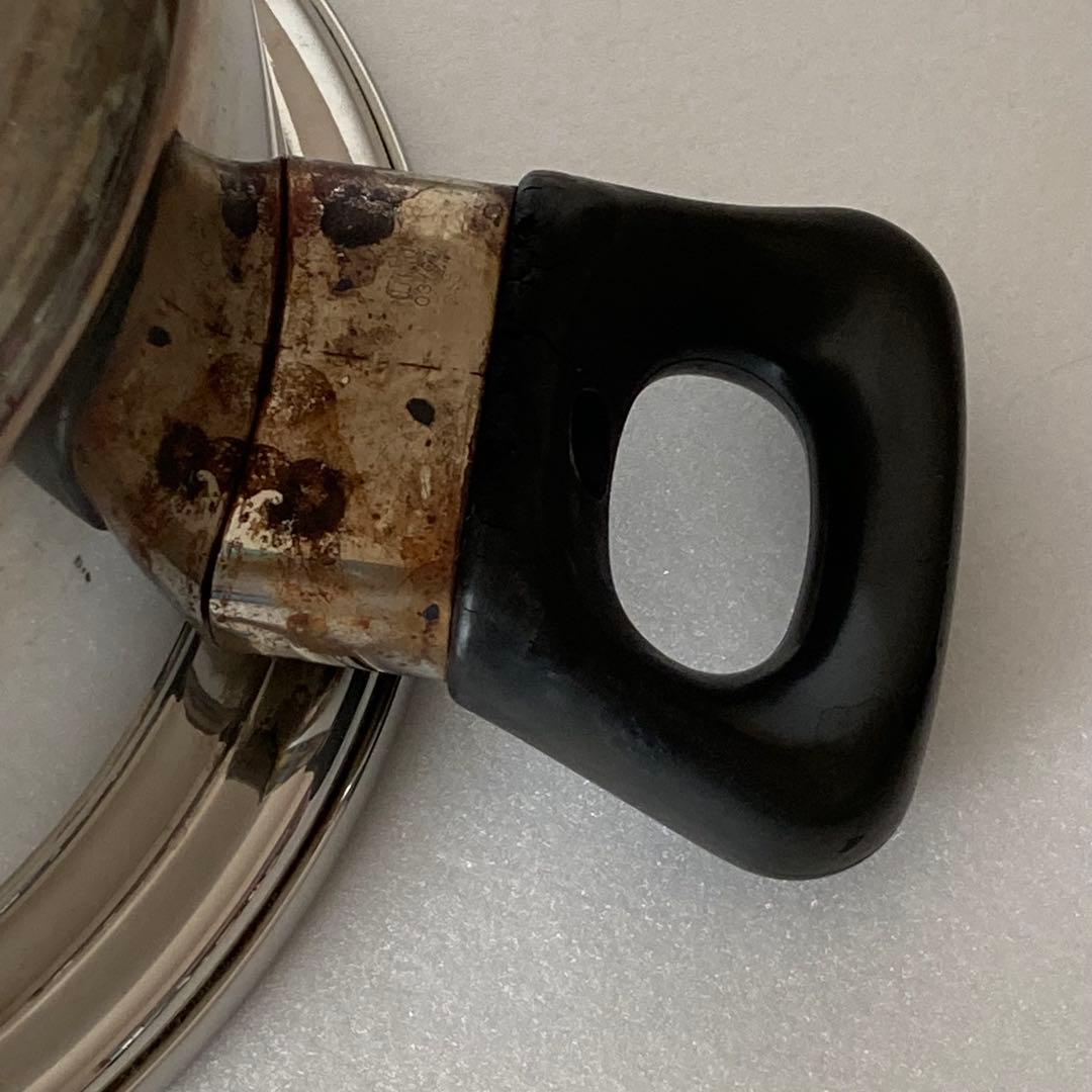 シュガーレディ ステンレス両手鍋 約22cm