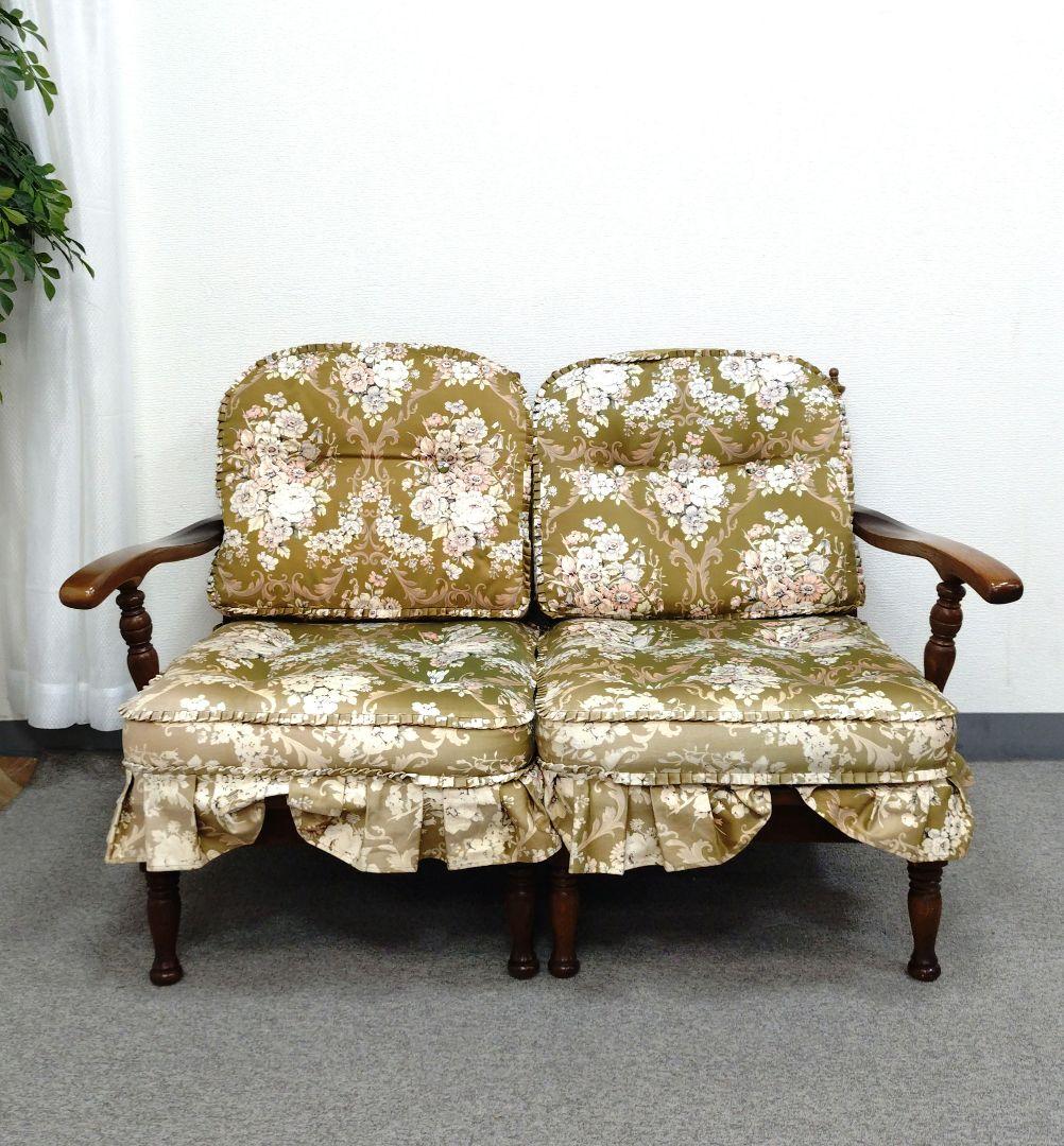 飛騨産業 穂高 セパレート 2人掛けソファ キツツキマーク