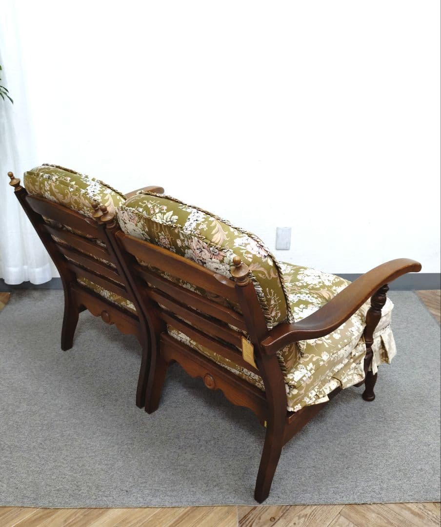 飛騨産業 穂高 セパレート 2人掛けソファ キツツキマーク