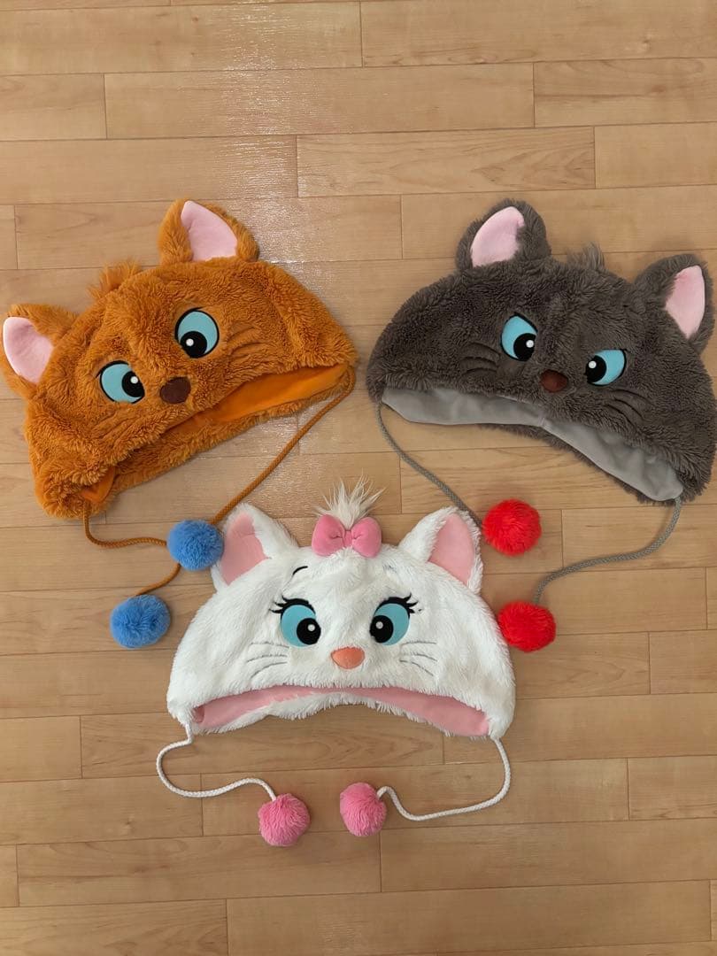 おしゃれキャットファンキャップ3個セット