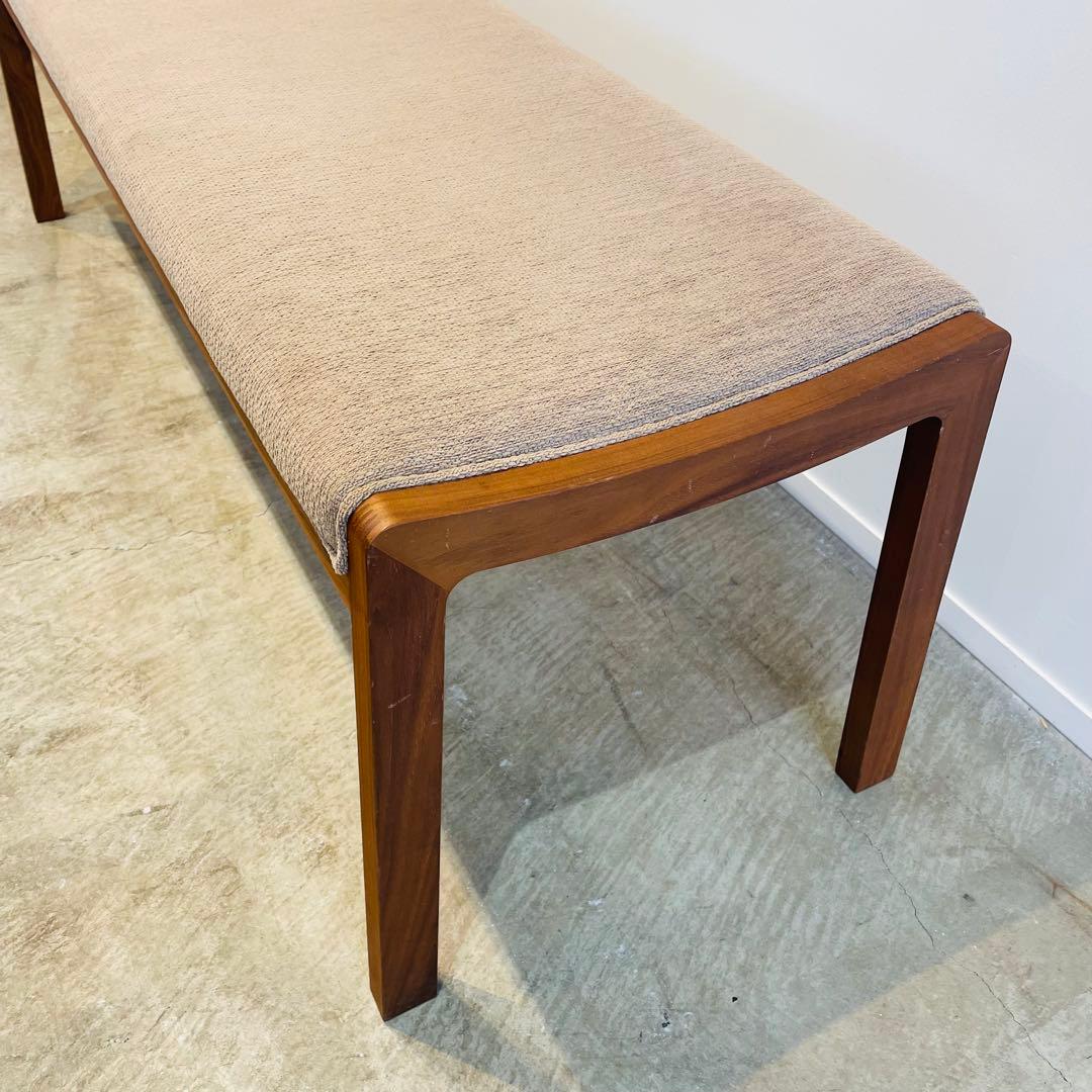 【ウォールナット】無垢 ベンチ 140cm 特注品