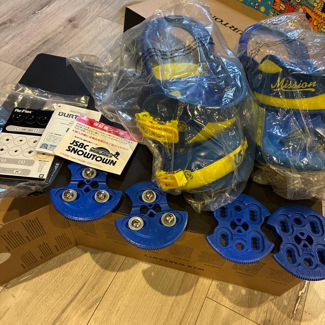 burtonスノーボードchopper115+ビィンディング+ブーツ23 セット
