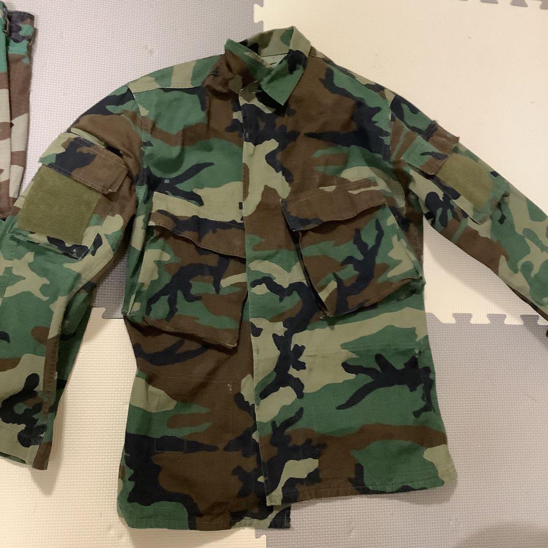 実物　ウッドランド　woodland カスタムBDU small 放出品 s-r