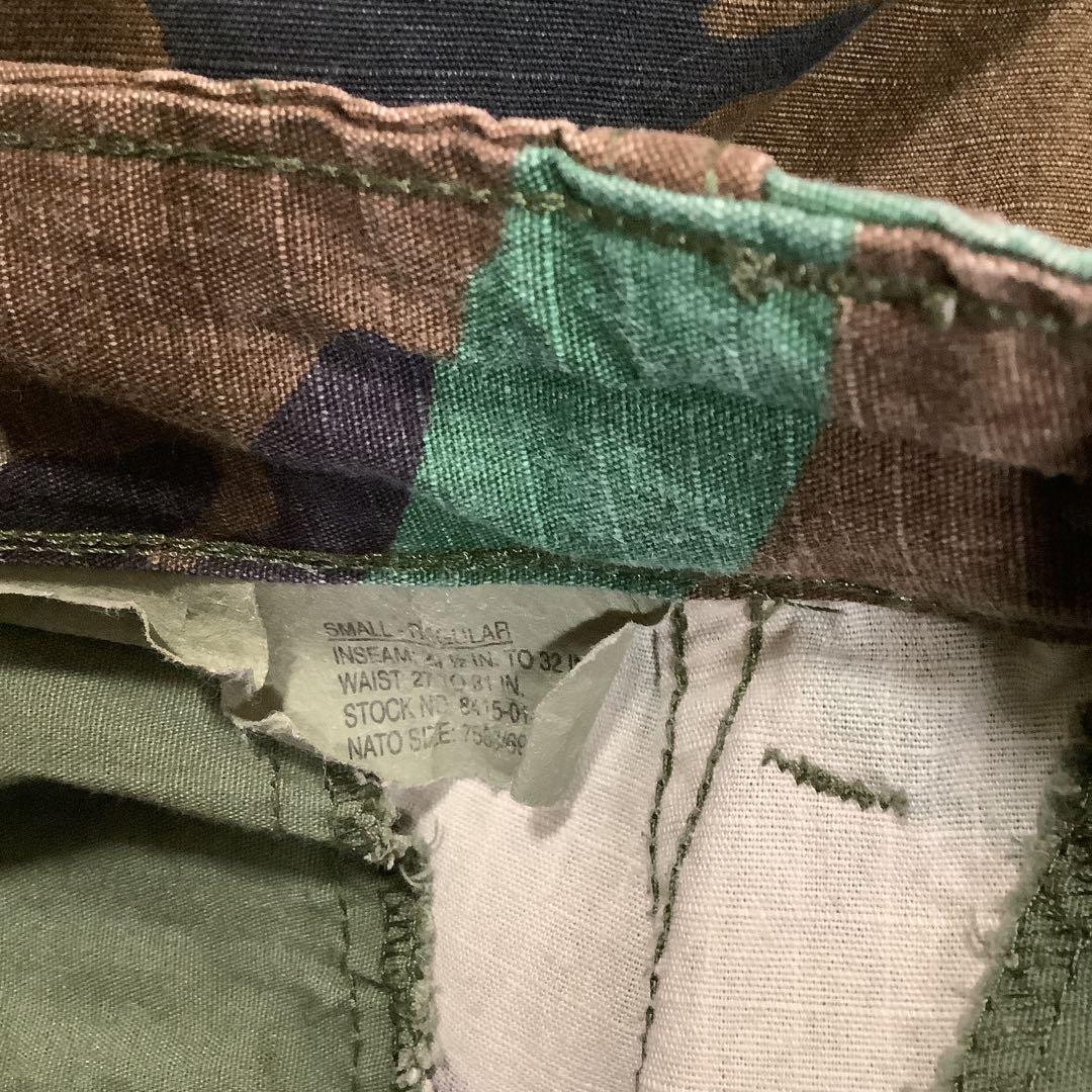 実物　ウッドランド　woodland カスタムBDU small 放出品 s-r