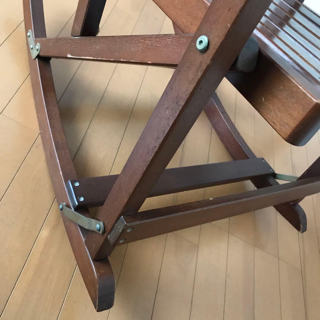 木製 折りたたみ式 ロッキングチェア