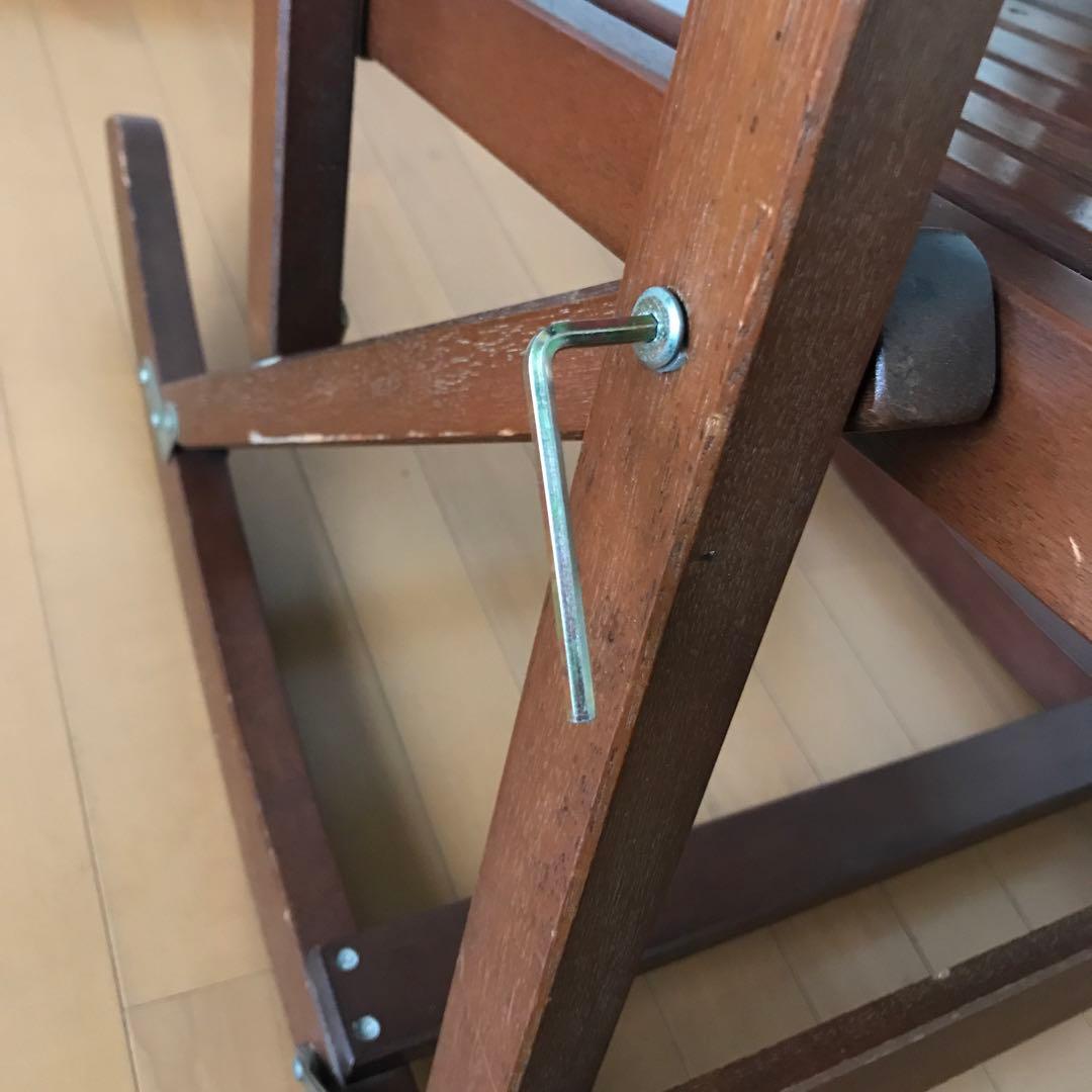 木製 折りたたみ式 ロッキングチェア