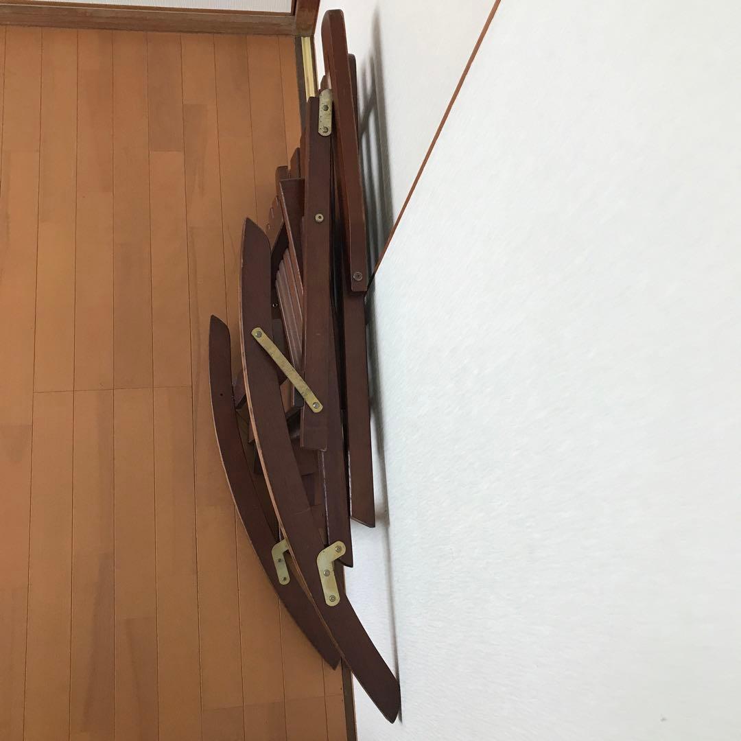 木製 折りたたみ式 ロッキングチェア