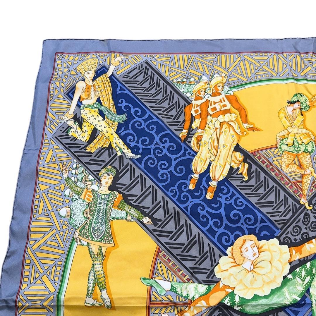 ◇エルメス◇カレ90/ロシア バレエ/スカーフ/スカーフ/シルク/希少品