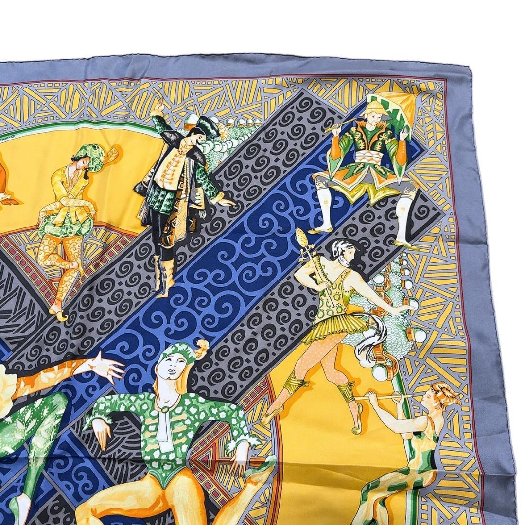 ◇エルメス◇カレ90/ロシア バレエ/スカーフ/スカーフ/シルク/希少品