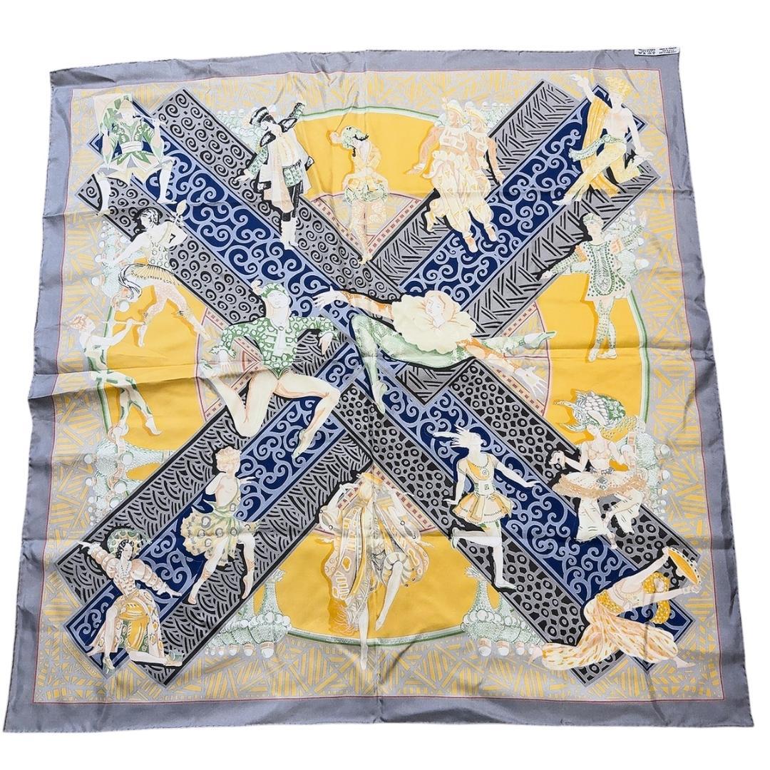 ◇エルメス◇カレ90/ロシア バレエ/スカーフ/スカーフ/シルク/希少品