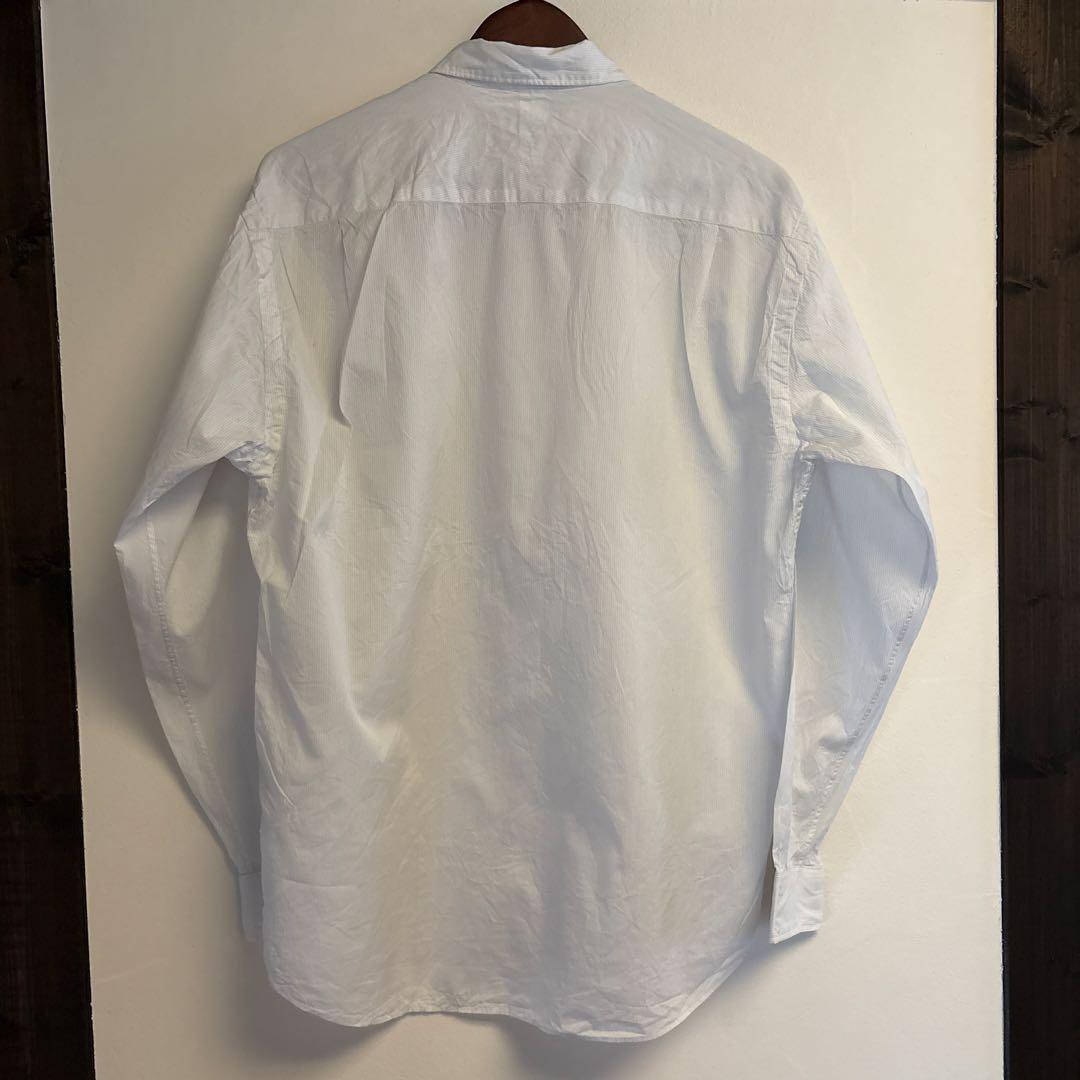トップス AURALEE FINX SILK STRIPE SHIRTS