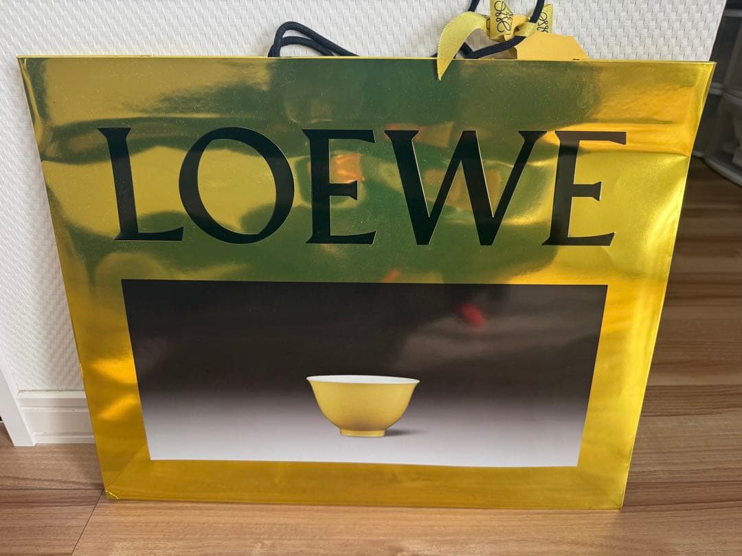 ロエベ LOEWE ブラックレザートートバッグ