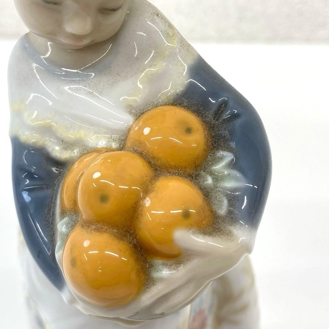 LLADRO リヤドロ オレンジがいっぱい 置物