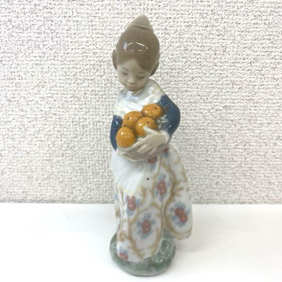 LLADRO リヤドロ オレンジがいっぱい 置物
