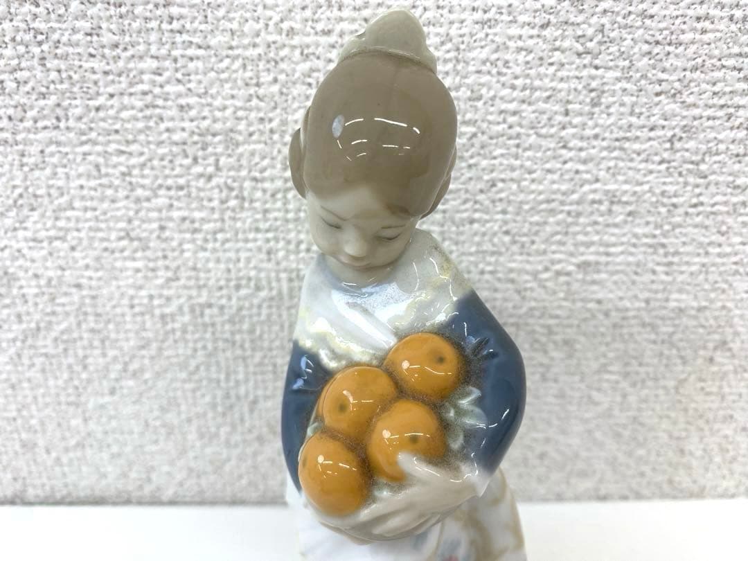 LLADRO リヤドロ オレンジがいっぱい 置物